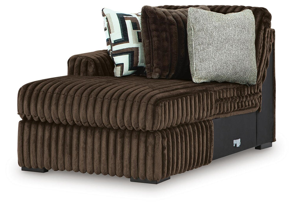 Midnight-Madness Sectional with Chaise - Furniture 2 Go- FL