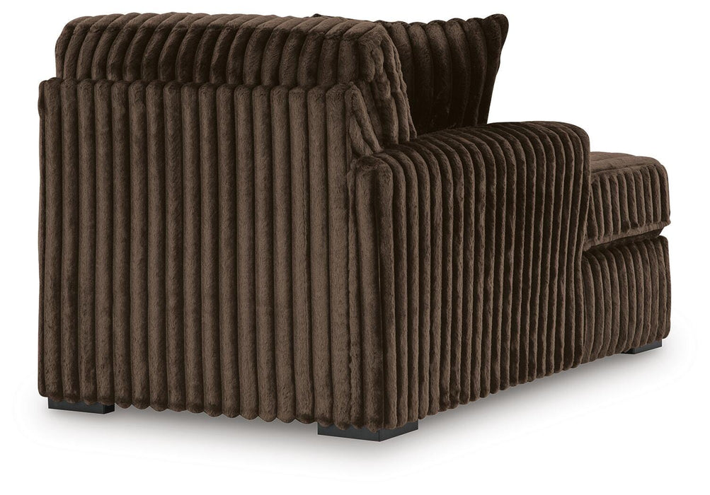 Midnight-Madness Sectional with Chaise - Furniture 2 Go- FL
