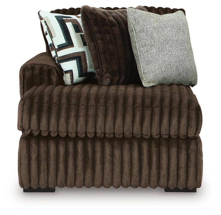 Midnight-Madness Sectional with Chaise - Furniture 2 Go- FL