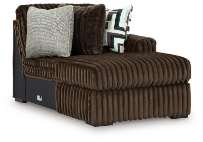 Midnight-Madness Sectional with Chaise - Furniture 2 Go- FL