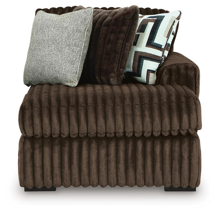 Midnight-Madness Sectional with Chaise - Furniture 2 Go- FL
