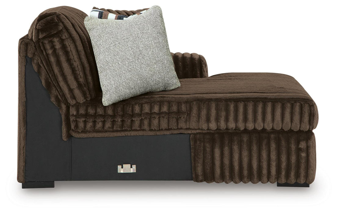 Midnight-Madness Sectional with Chaise - Furniture 2 Go- FL