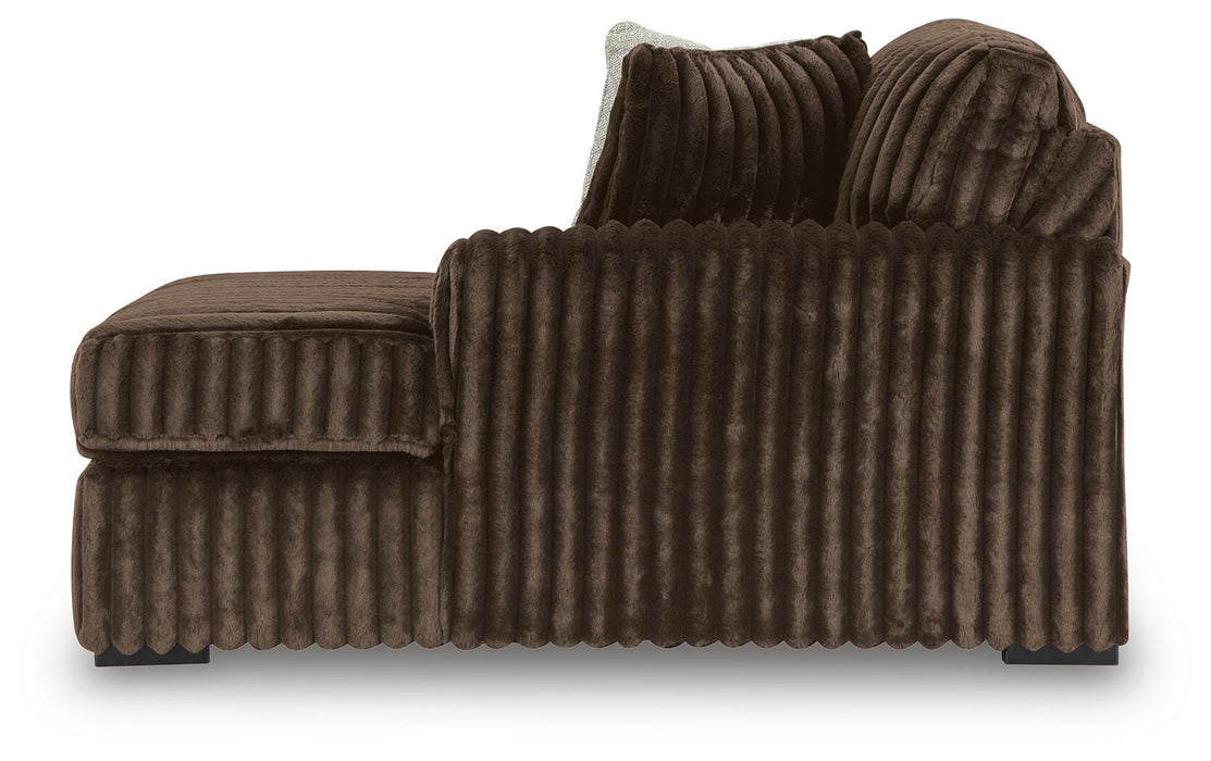 Midnight-Madness Sectional with Chaise - Furniture 2 Go- FL