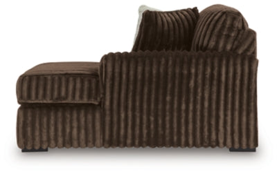 Midnight-Madness Sectional with Chaise - Furniture 2 Go- FL
