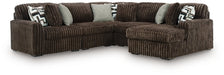 Midnight-Madness Sectional with Chaise - Furniture 2 Go- FL