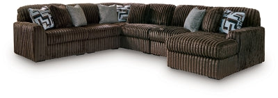 Midnight-Madness Sectional with Chaise - Furniture 2 Go- FL