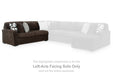 Midnight-Madness Sectional with Chaise - Furniture 2 Go- FL