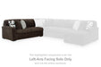 Midnight-Madness Sectional with Chaise - Furniture 2 Go- FL