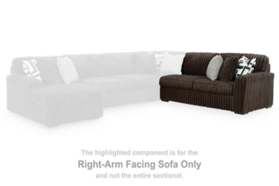 Midnight-Madness Sectional with Chaise - Furniture 2 Go- FL