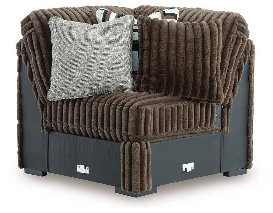 Midnight-Madness Sectional with Chaise - Furniture 2 Go- FL