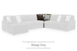 Midnight-Madness Sectional with Chaise - Furniture 2 Go- FL