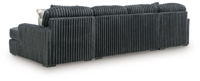 Midnight-Madness Sectional with Chaise - Furniture 2 Go- FL