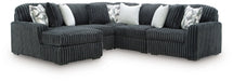 Midnight-Madness Sectional with Chaise - Furniture 2 Go- FL