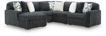 Midnight-Madness Sectional with Chaise - Furniture 2 Go- FL