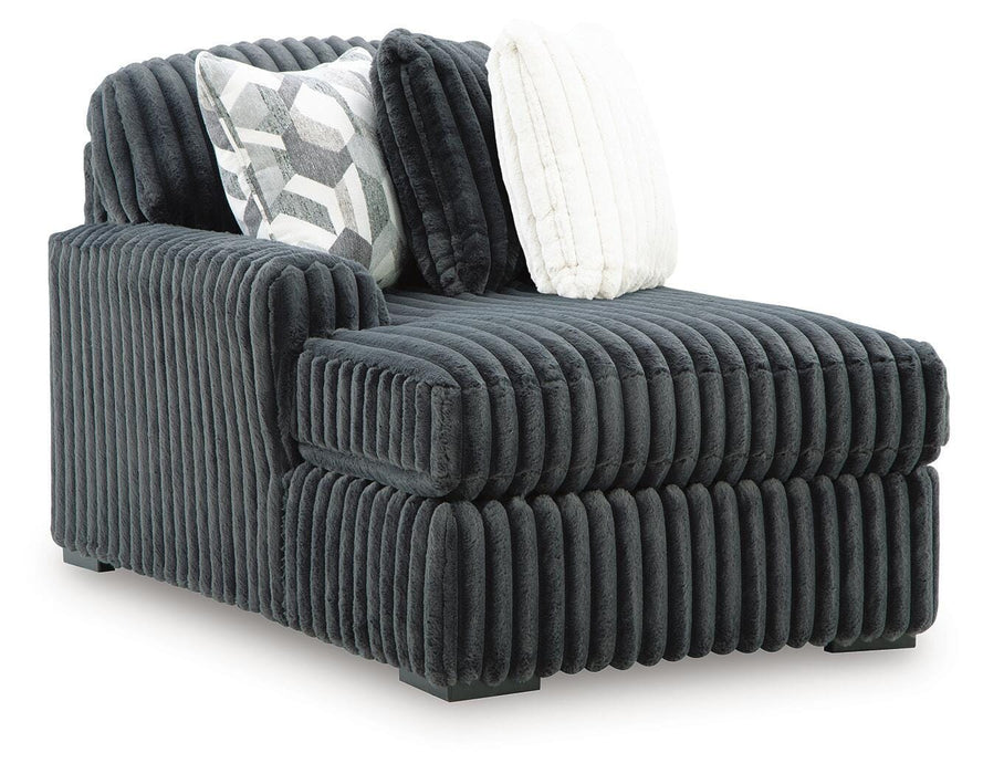 Midnight-Madness Sectional with Chaise - Furniture 2 Go- FL