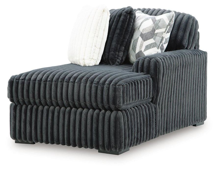 Midnight-Madness Sectional with Chaise - Furniture 2 Go- FL