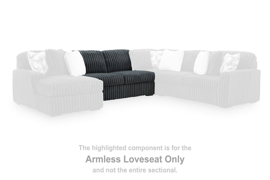 Midnight-Madness Sectional with Chaise - Furniture 2 Go- FL