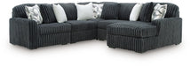 Midnight-Madness Sectional with Chaise - Furniture 2 Go- FL