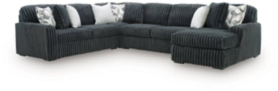 Midnight-Madness Sectional with Chaise - Furniture 2 Go- FL