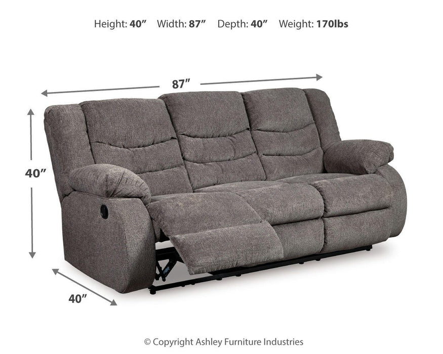Tulen Reclining Sofa - Furniture 2 Go- FL