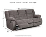Tulen Reclining Sofa - Furniture 2 Go- FL