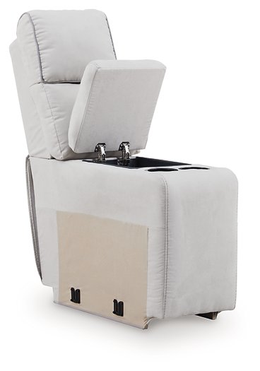 Social Pointe Reclining Sectional with Storage Consoles - Furniture 2 Go- FL