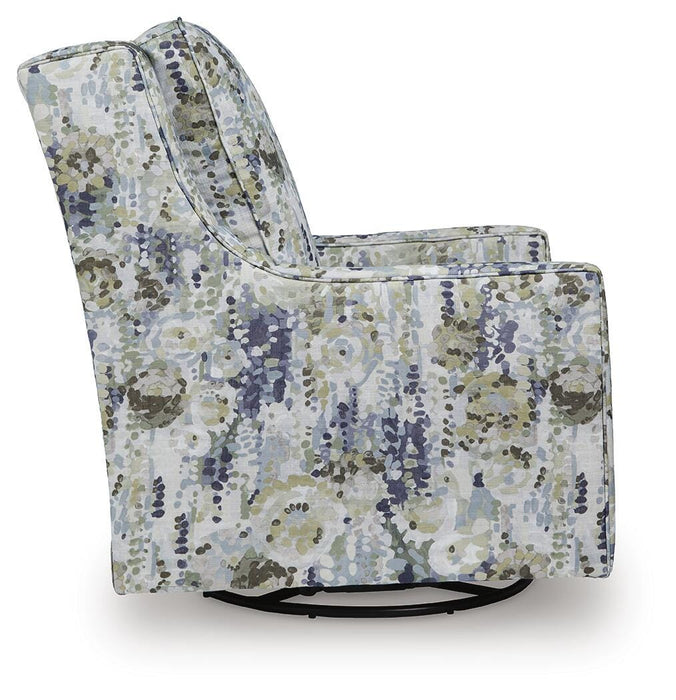 Dustinford Swivel Glider Accent Chair - Furniture 2 Go- FL