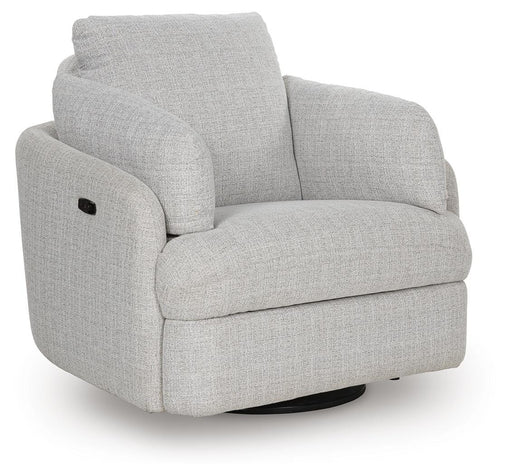 Alainmont Next-Gen Nuvella Swivel Power Recliner - Furniture 2 Go- FL
