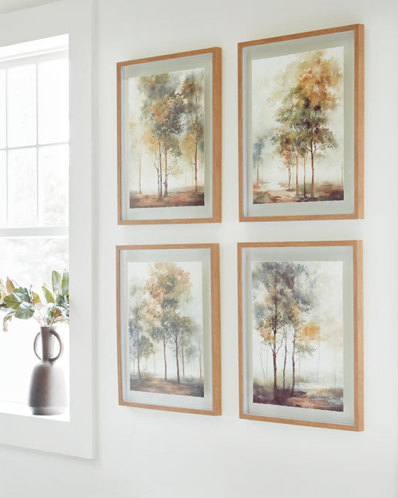 Bryneford Wall Art (Set of 4) - Furniture 2 Go- FL