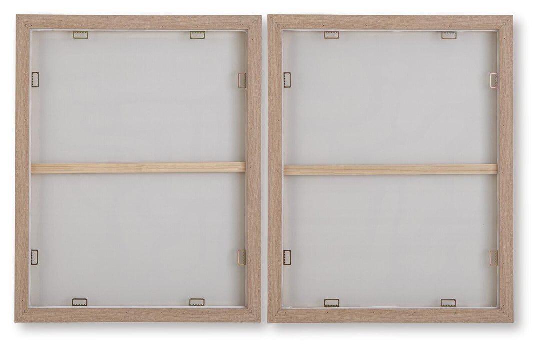 Waldett Wall Art (Set of 2) - Furniture 2 Go- FL