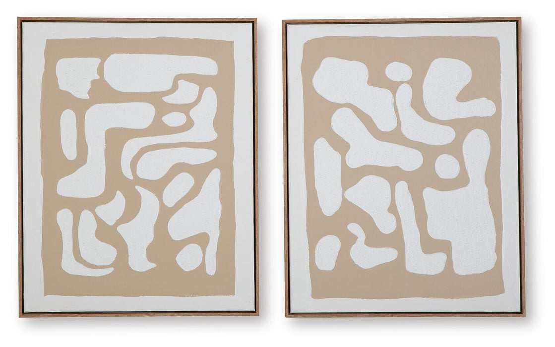 Waldett Wall Art (Set of 2) - Furniture 2 Go- FL