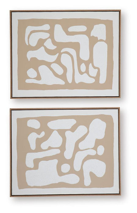 Waldett Wall Art (Set of 2) - Furniture 2 Go- FL