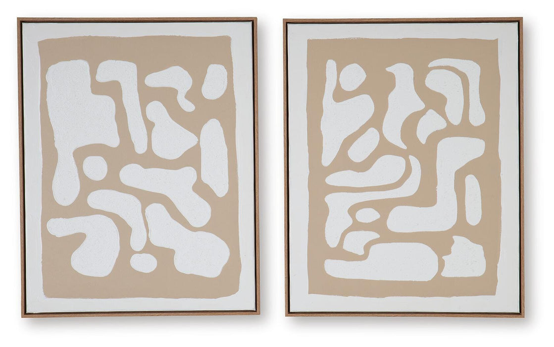 Waldett Wall Art (Set of 2) - Furniture 2 Go- FL