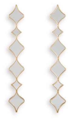 Harriswood Accent Mirror Set (Set of 2) - Furniture 2 Go- FL