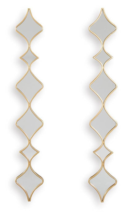 Harriswood Accent Mirror Set (Set of 2) - Furniture 2 Go- FL