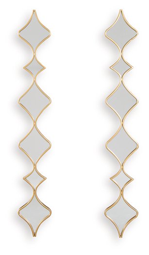 Harriswood Accent Mirror Set (Set of 2) - Furniture 2 Go- FL