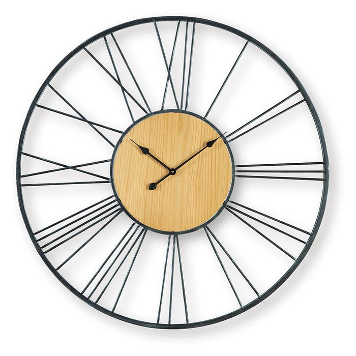 Brockett Wall Clock - Furniture 2 Go- FL