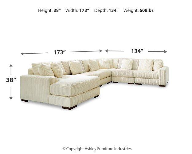 Lindyn Sectional with Chaise - Furniture 2 Go- FL