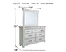 Kanwyn Dresser and Mirror - Furniture 2 Go- FL