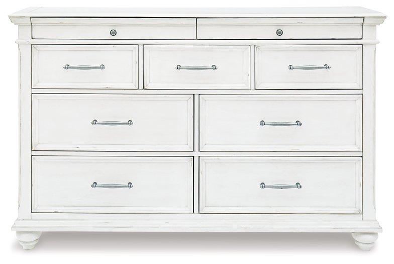Kanwyn Dresser and Mirror - Furniture 2 Go- FL