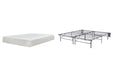10 Inch Chime Memory Foam Mattress Set - Furniture 2 Go- FL