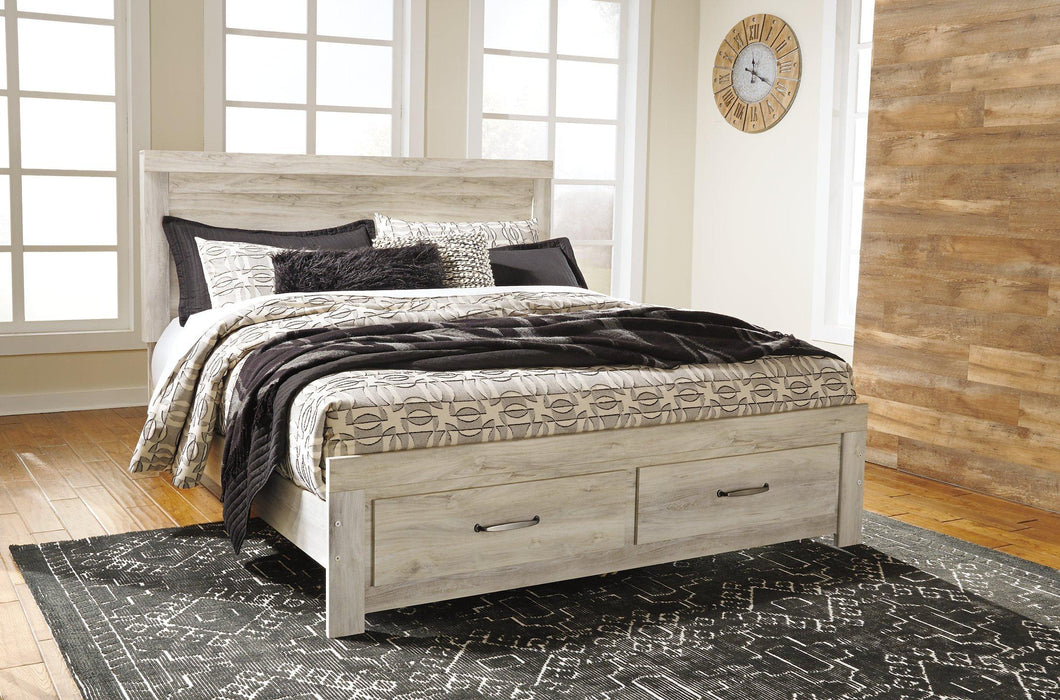 Bellaby Bed with 2 Storage Drawers - Furniture 2 Go- FL