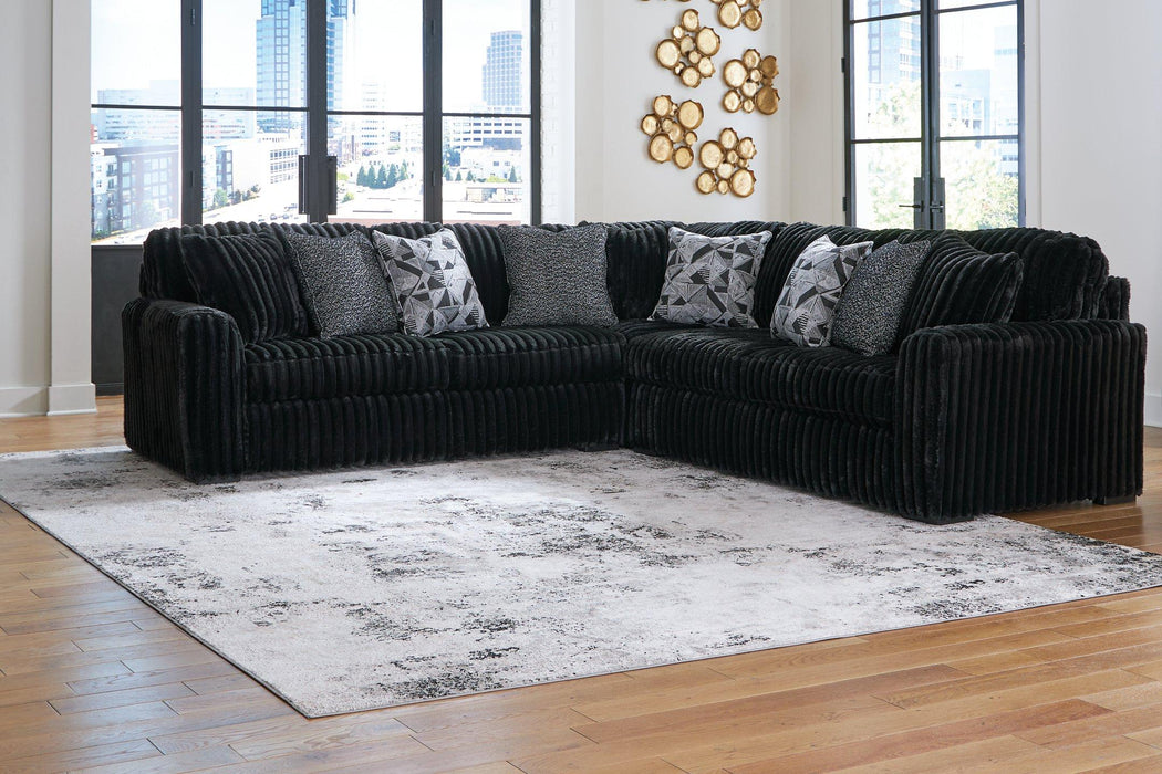 Midnight-Madness Sectional - Furniture 2 Go- FL