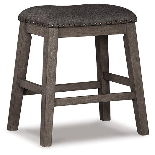 Caitbrook Counter Height Upholstered Bar Stool - Furniture 2 Go- FL