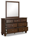 Danabrin Dresser and Mirror - Furniture 2 Go- FL