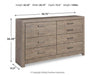 Culverbach Dresser and Mirror - Furniture 2 Go- FL