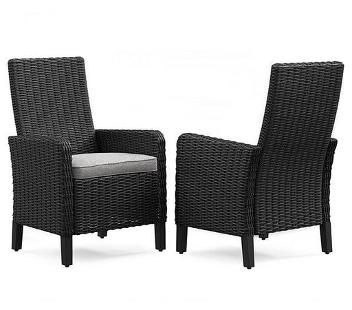 Beachcroft Outdoor Arm Chair with Cushion (Set of 2) - Furniture 2 Go- FL