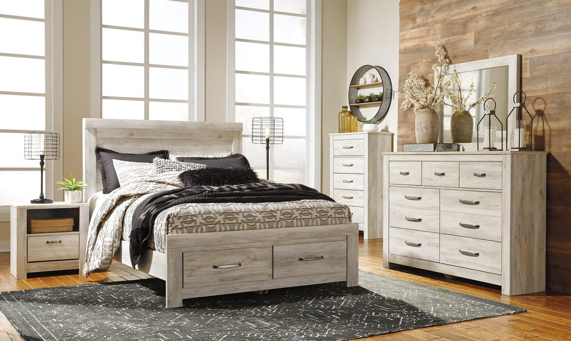 Bellaby Bed with 2 Storage Drawers - Furniture 2 Go- FL