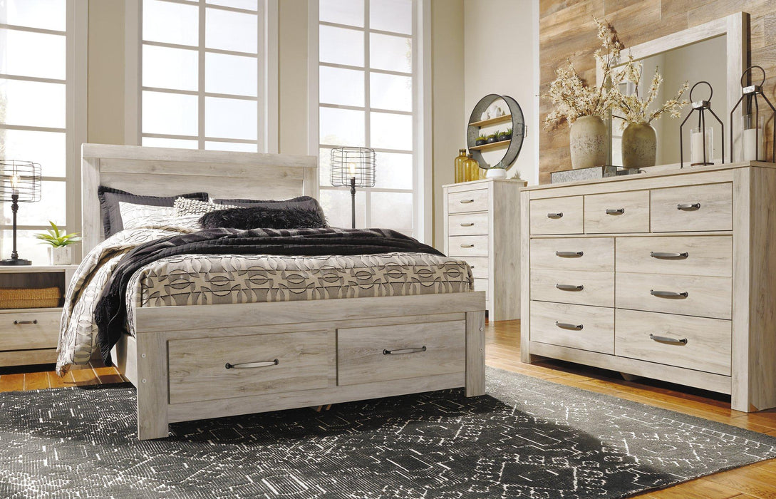 Bellaby Bed with 2 Storage Drawers - Furniture 2 Go- FL