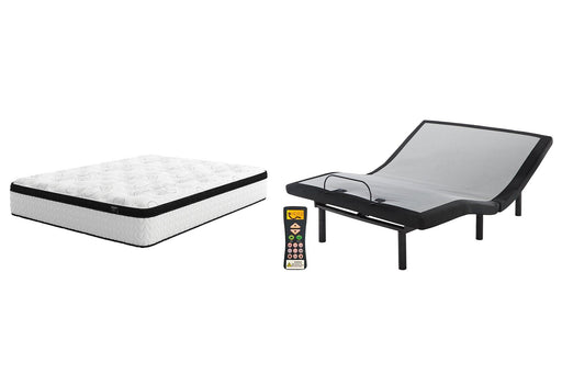 Chime 12 Inch California King Hybrid Mattress Package - Furniture 2 Go- FL